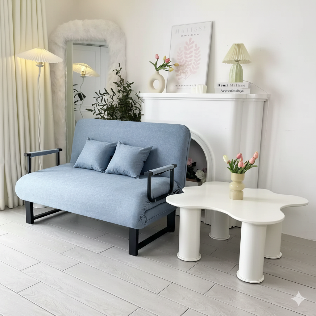 Alternative view of SOFA Giường 120CM XANH