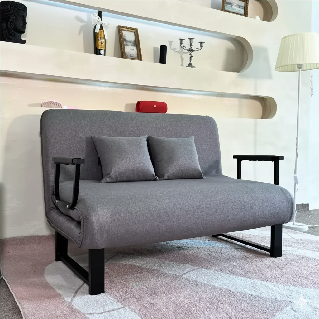 SOFA Giường 100CM XÁM