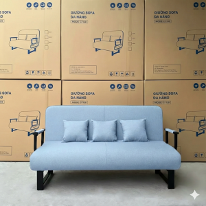 SOFA Giường 150CM XANH