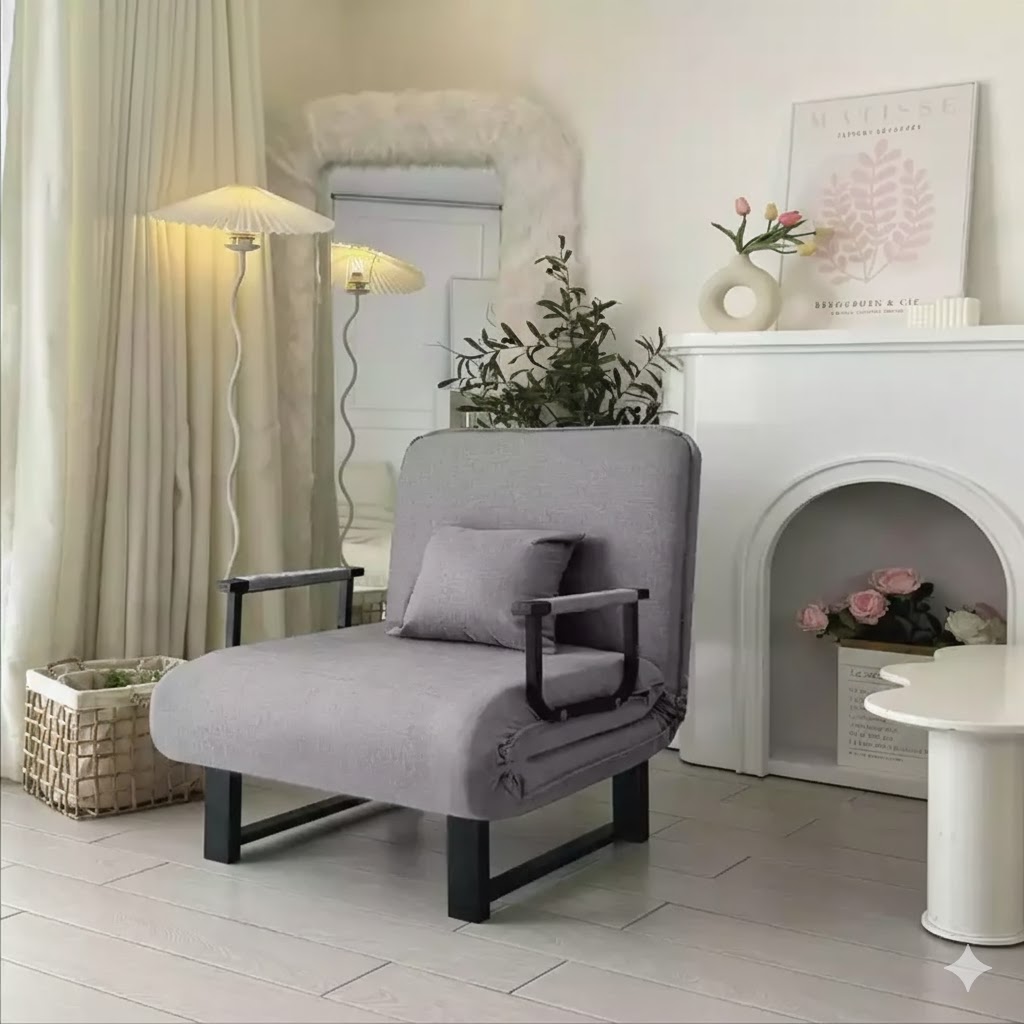 SOFA Giường 80CM XÁM